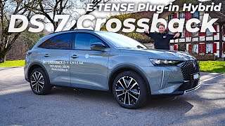 New DS 7 Crossback ETENSE Plug In Hybrid 2023 Review [upl. by Mctyre]