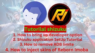 Tutorial on how to set up the Shizuku application until it is successful with Reborn Imoba [upl. by Nylirahs]