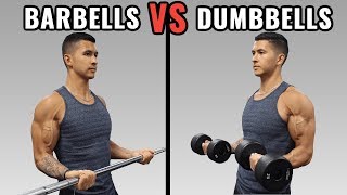 Barbells vs Dumbbells for Muscle Growth [upl. by Ettesil767]