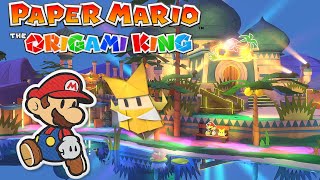 Paper Mario The Origami King  100 Walkthrough  Shroom City [upl. by Durkee]