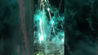 Flower Carpet 2018 Fireworks  BrusselsBelgium hostedtheme by Mexico [upl. by Dualc]