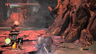 Dark Souls 3  Smouldering Lake  Secret Passage  izalith pyromancy tome location [upl. by Doykos908]