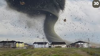 30 MOST POWERFUL TORNADOES EVER RECORDED [upl. by Mrots]