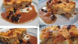 Bread Pudding Recipe with Raisins Apples and honey A delicious bread pudding dessert recipe [upl. by Ogden]