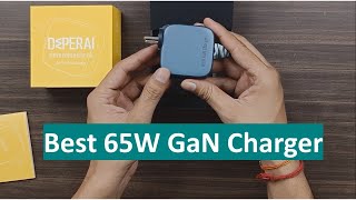 Deper AI GaN Fast Charger 65W  Best Fast Charger with 3 Charging Ports  Unboxing and Review [upl. by Notgnilra619]