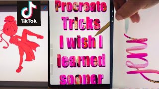 Procreate Secrets amp Hacks Simplified to Upgrade your Designs Instantly TikTok Compilation [upl. by Waylan]