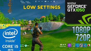 Fortnite OGGTX 1050 2GBI5 35701080P720PLow Settings [upl. by Keldon]