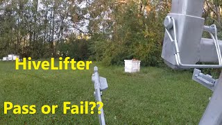 Moving Bee Hives with HiveLifter [upl. by Chessa]