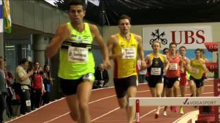 HallenSM 2017 Magglingen Final 800 m Männer [upl. by Lucilla]