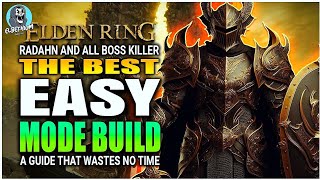 BEST EASY MODE For Radahn Promised Consort And All Bosses BUILD  Elden Ring DLC [upl. by Decker]