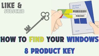 How to Find Your Windows 8 Product Key [upl. by Holds]