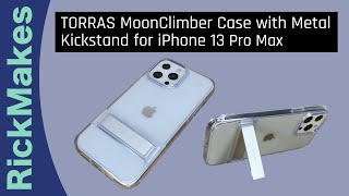 TORRAS MoonClimber Case with Metal Kickstand for iPhone 13 Pro Max [upl. by Arvind]