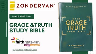 NASB Grace and Truth Study Bible [upl. by Sivrup440]