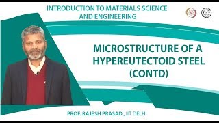 Microstructure of a Hypereutectoid Steel Contd [upl. by Gittel]