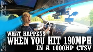 Going 190MPH in a CTSV3  LMR 1000 Package [upl. by Caesar451]