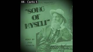 Song of Myself by Walt Whitman read by Phil Benson  Full Audio Book [upl. by Alyl864]