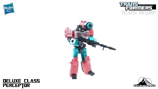 Optibotimus Reviews Transformers Titans Return Deluxe Class PERCEPTOR [upl. by Longwood]