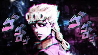 Giorno Giovanna x After Dark 「JoJo’s Bizarre Adventure AMVEDIT」 [upl. by Nolaf]