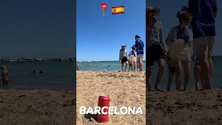 Playa en Barcelona 🇪🇸 [upl. by Rollins]