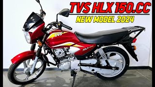 All New TVS HLX 150cc New Model 2024 Price Features Mileage Review [upl. by Yellehs]