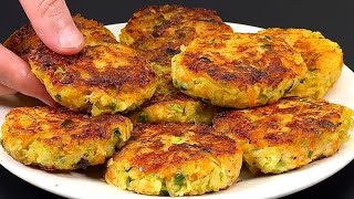 The most delicious zucchini recipe Healthy amp very delicious make them every weekend Very easy [upl. by Eiramyelhsa]