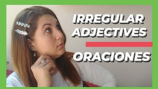 😁Adjetivos IRREGULARES COMPARATIVOS y SUPERLATIVOS en inglés😁😁 EJEMPLOS [upl. by Howlond]