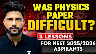 NEET 2024 Physics Paper Difficulty Level 😲 NEET 2024 Difficulty level  Prateek Jain Physics [upl. by Emlynne301]