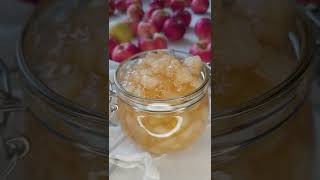 The Easiest Homemade APPLE JAM Recipe shorts [upl. by Dorette]