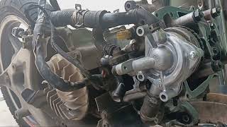 motor vario 125 turun mesin [upl. by Eyssej602]