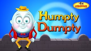 Humpty Dumpty Nursery Rhyme For Preschool Kids  KidsOne [upl. by Katrina]