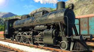 I Tried The Steam Train and It was a Disaster In VR  Derail Valley Overhauled VR [upl. by Stralka]