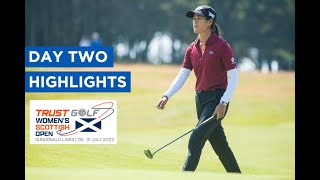 Second Round Highlights  Trust Golf Womens Scottish Open [upl. by Delcina]