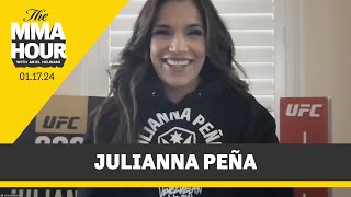 Julianna Pena Rips Mayra Bueno Silva ‘Block of Wood’ Before UFC 297  The MMA Hour [upl. by Viglione]