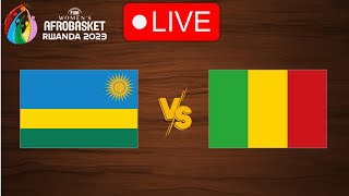 🔴 Live Rwanda vs Mali  FIBA Womens AfroBasket 2023  Live Play By Play Scoreboard [upl. by Marketa]