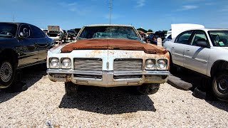 1970 Oldsmobile Delta 88 Junkyard Find [upl. by Norvin982]