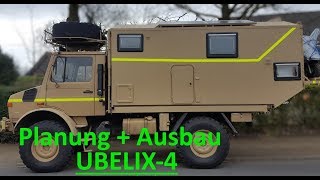 Unimog 1300L Planung Aufbau von UBELIX4 [upl. by Enitsyrhc]