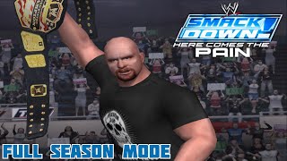 WWE SmackDown Here Comes The Pain  Full Season Mode w Stone Cold Steve Austin PlayStation 2 [upl. by Alphonse]