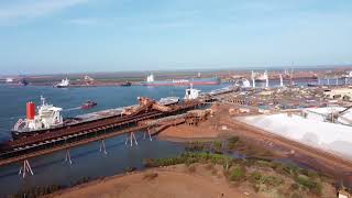 Port Hedland  First look at the port [upl. by Arissa]