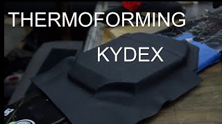 HOW TO Thermoforming Kydex  ESKATE Battery Box Part 2 [upl. by Beverlie]