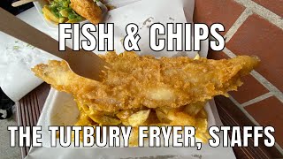 FISH amp CHIPS at The Tutbury Fryer Staffordshire [upl. by Benkley]