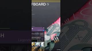 1 XURFBOARD for only 97 Strange COINS shorts destiny2 trialsofosiris [upl. by Ahsiken]