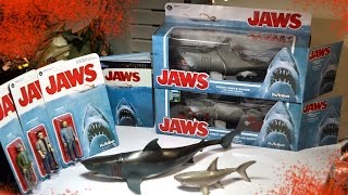 Funko JAWS ReAction Figures COLLECTION SDCC Bloody ExclusiveBrodyQuintHooper Unboxing amp Review [upl. by Olyhs235]