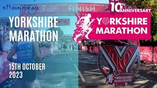 Yorkshire Marathon 2023 [upl. by Aminta]