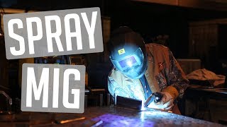 🔥Beginners Guide to Spray MIG Welding [upl. by Adorne738]