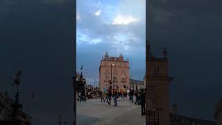 uk travel piccadillycircus london sightseeing streetshow The Piccadilly Circushappening plc [upl. by Irod]