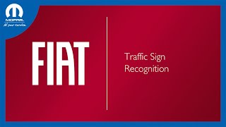 Traffic Sign Recognition  How To  2024 Fiat 500e [upl. by Neffets]