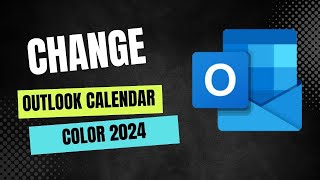 How to Change Calendar Color in Microsoft Outlook 2024 [upl. by Brottman]