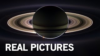 What NASA Photographed on Saturn  Actual Images [upl. by Chavaree]