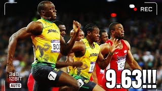 The Fastest 100m Race In Over 500 Years  Usain Bolt [upl. by Asiulairam]