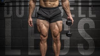 4 BEST Dumbbell Leg Exercises YOU NEEDS TO TRY THESE [upl. by Enayr]